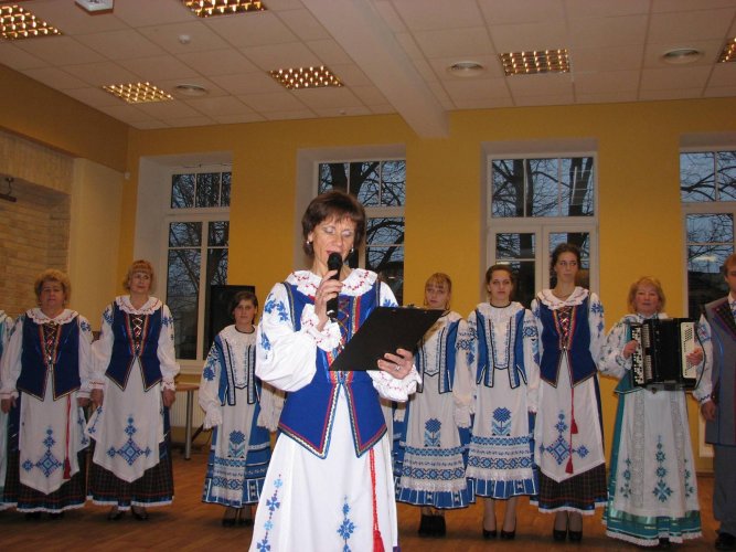 Концерт для участников мероприятий. Творческий коллектив белорусской диаспоры Литвы