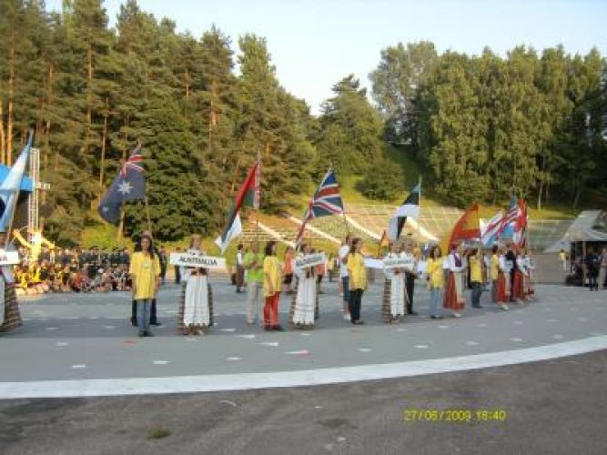 Делегация Республиканского общественного объединения Белорусская община литовцев на Всемирной олимпиаде литовцев в г.Вильнюсе - фото 7