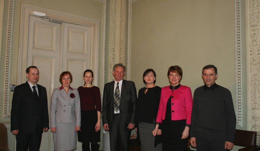 Встреча в Министерстве культуры Латвии