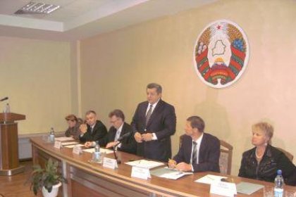 Выездное заседание коллегии аппарата Уполномоченного по делам религий и национальностей в г.Кобрине Брестской области 5 октября 2011 г.